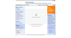 Desktop Screenshot of bk-conseil.com